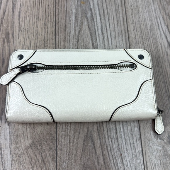 Coach MICKIE off white cream wallet - Picture 4 of 8